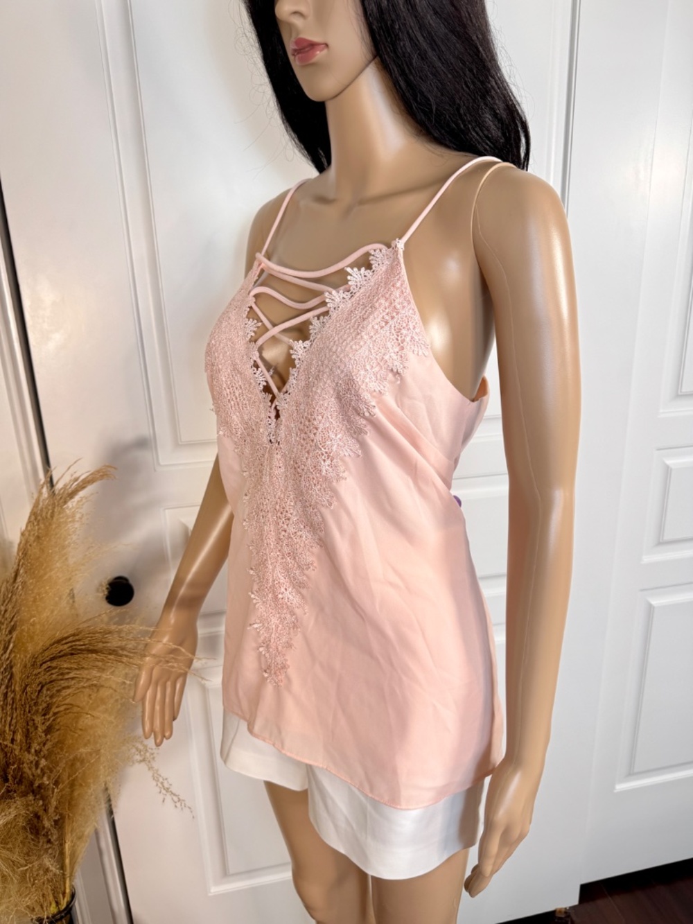 BLUSH LACE DETAILED CAMISOLE - NEW WITH TAG - Picture 9 of 16